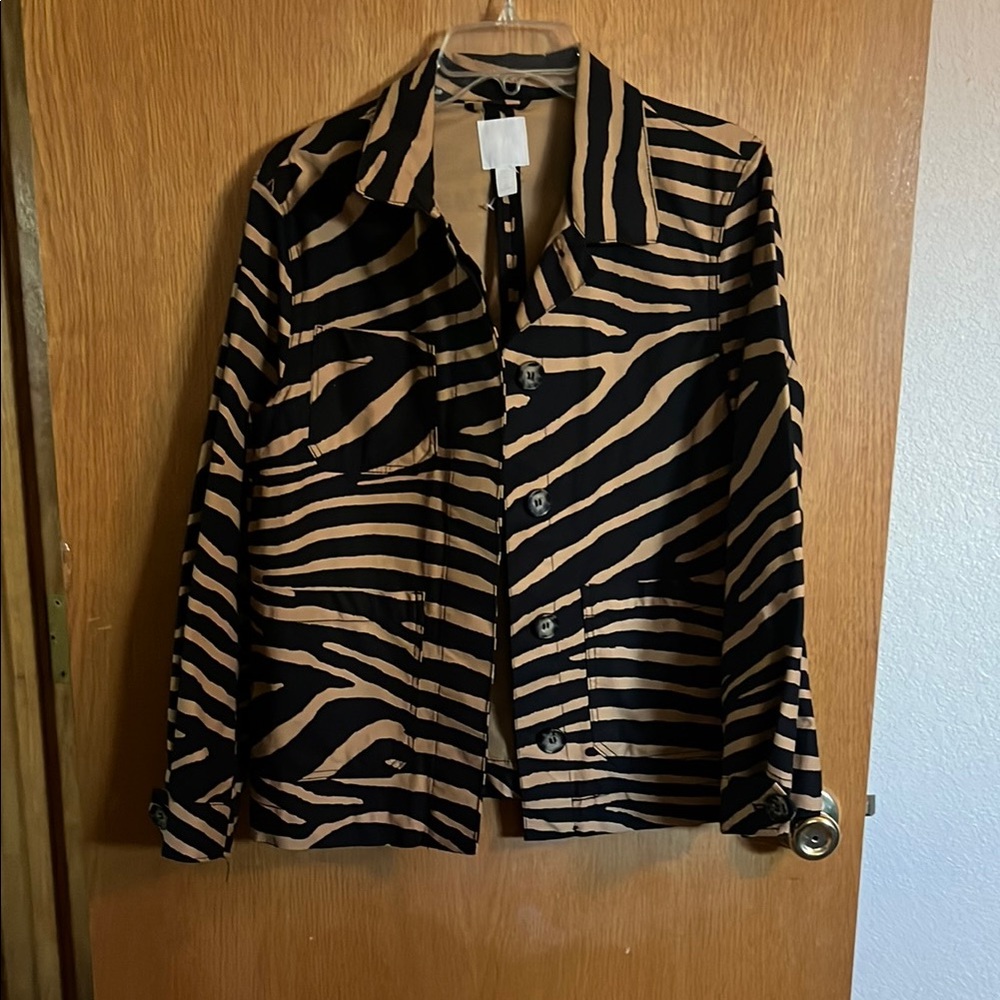 Zebra Print Women's Jacket